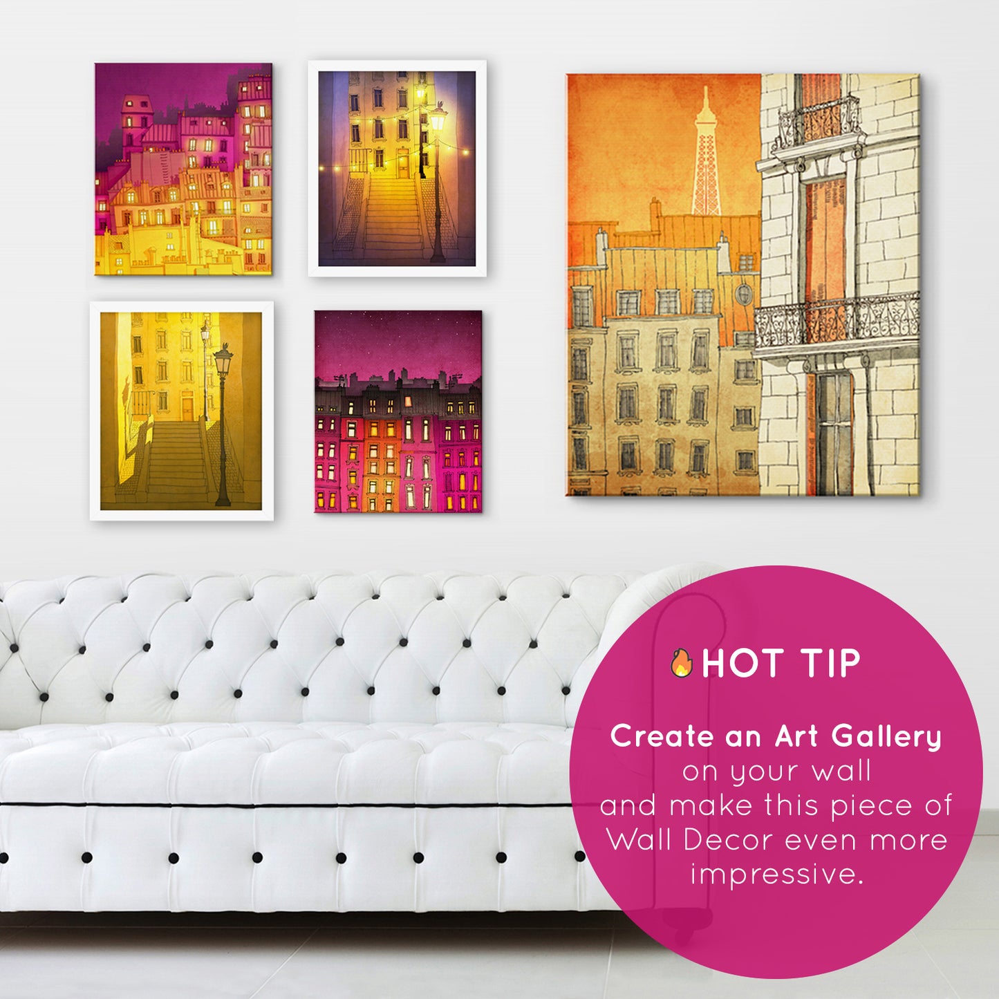 Rainy day - Canvas Art Print