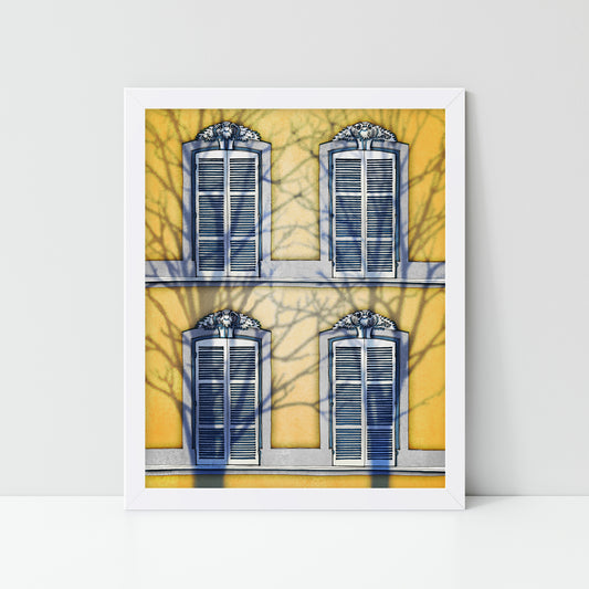 Shadows - Framed Art Print