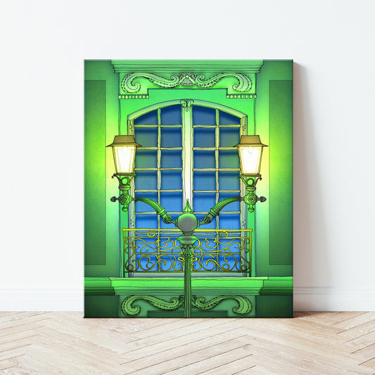 The guardian of the night - Canvas Art Print