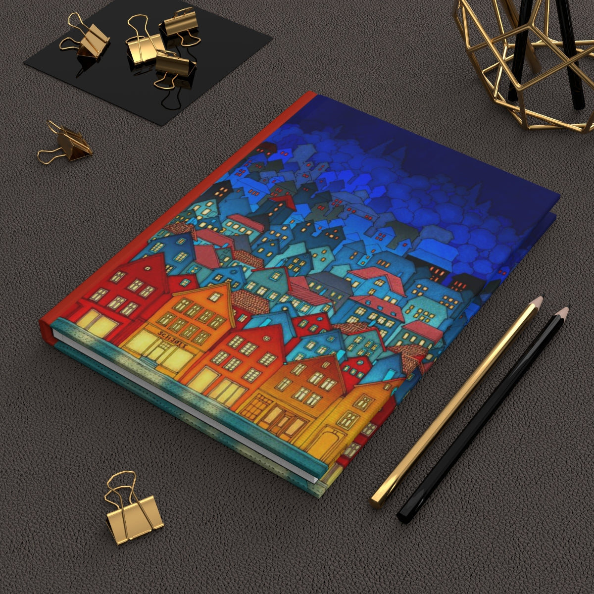 Norway, Bergen (blue) - Art Journal No.5