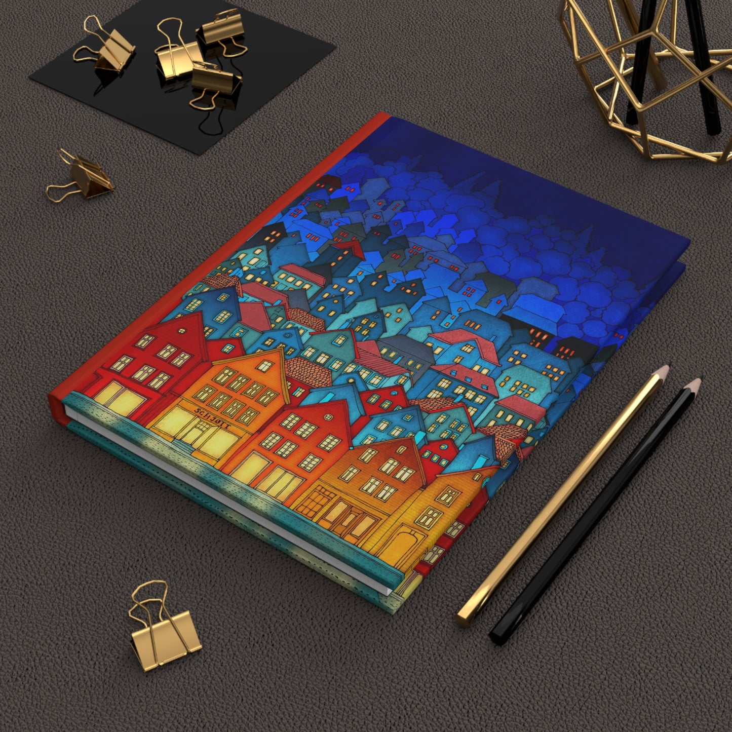 Norway, Bergen (blue) - Art Journal No.5