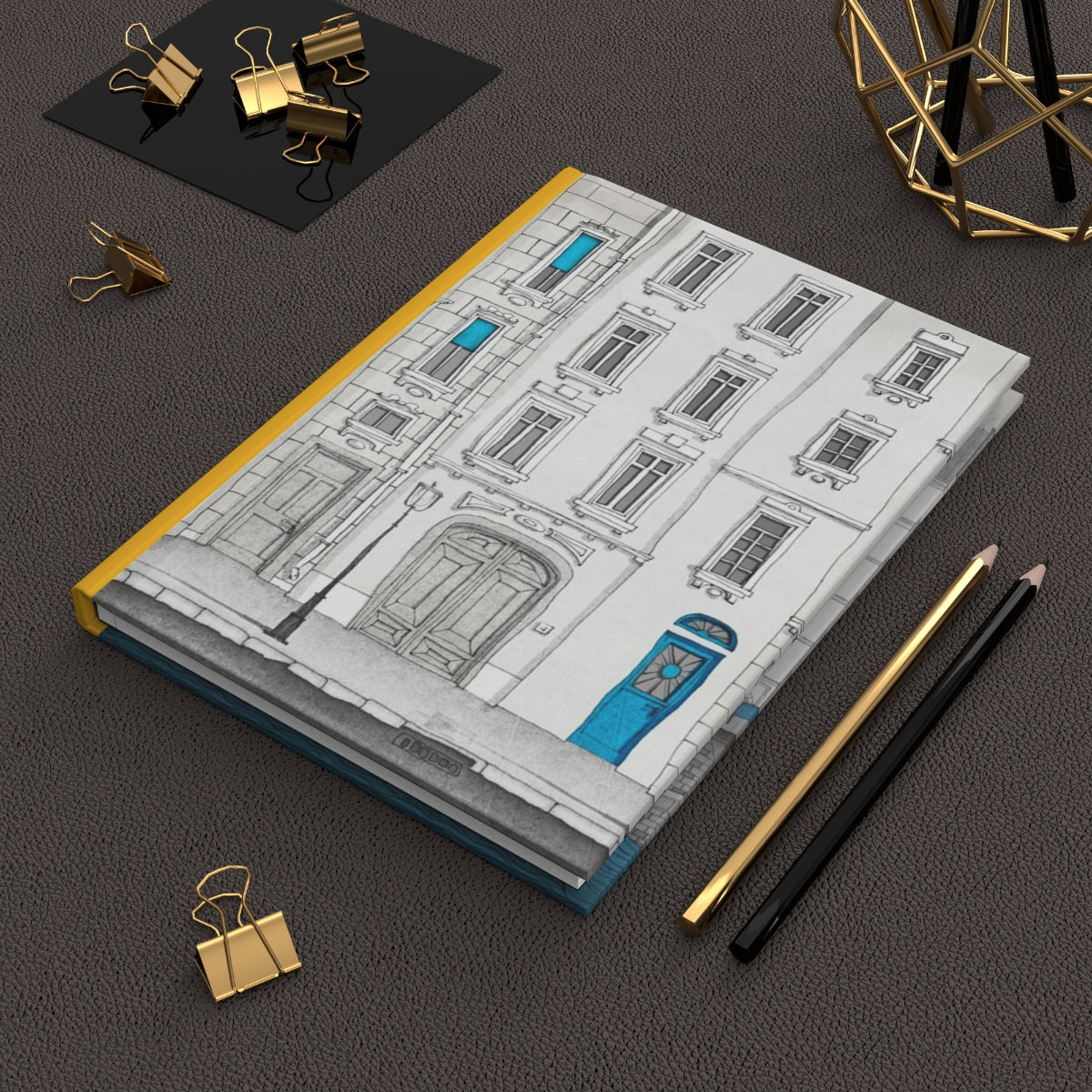 Walk along the Seine (blue) & The magic door - Paris Art Journal No.28