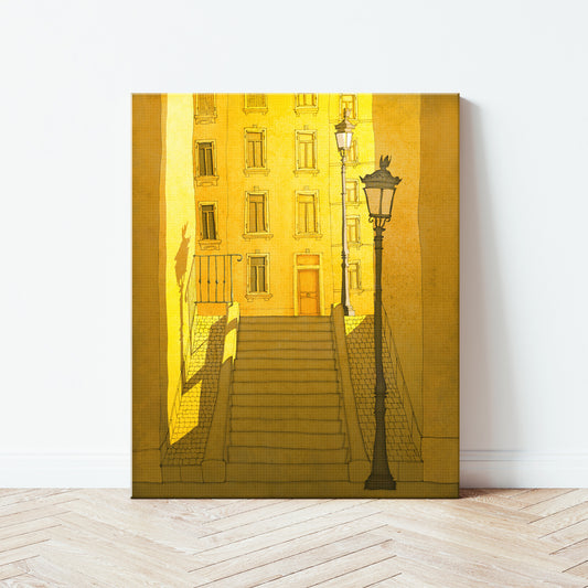 Morning shine - Canvas Art Print