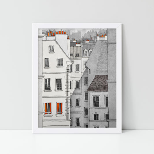 Rue Saint Croix - Framed Art Print