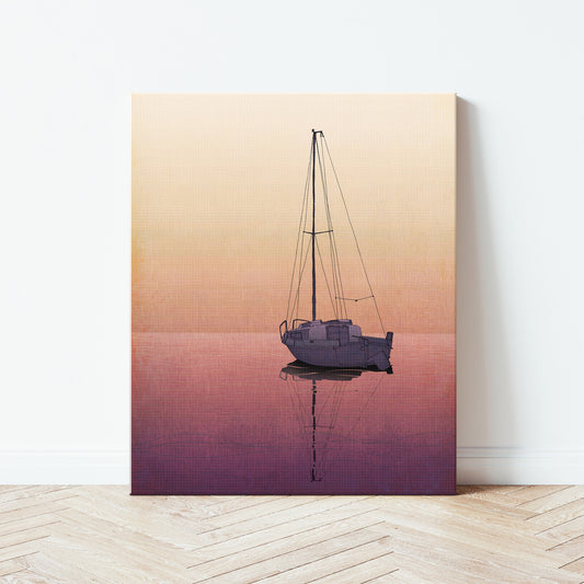 Calm waters - Canvas Art Print