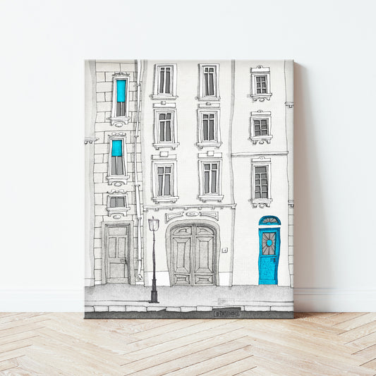 The magic door (vertical) - Canvas Art Print