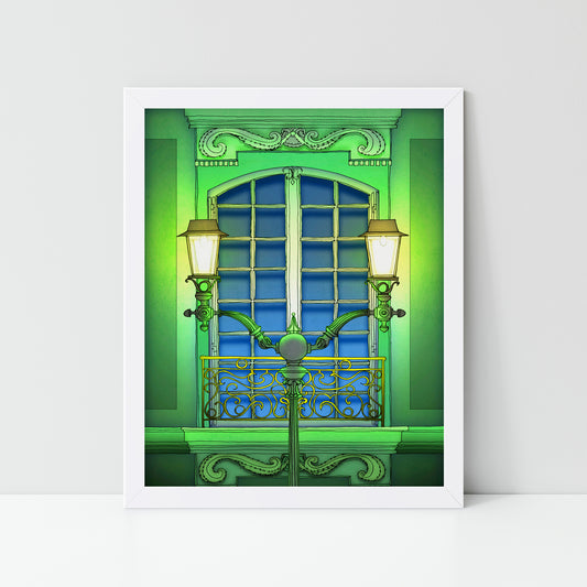 The Guardian of the night - Framed Art Print