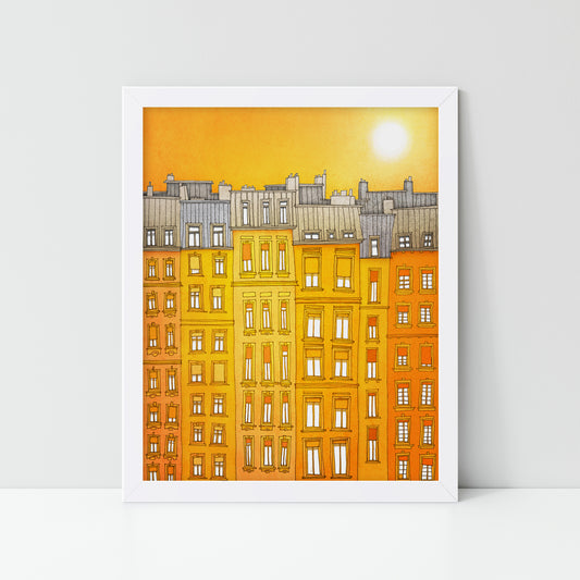 Paris, Yellow facade