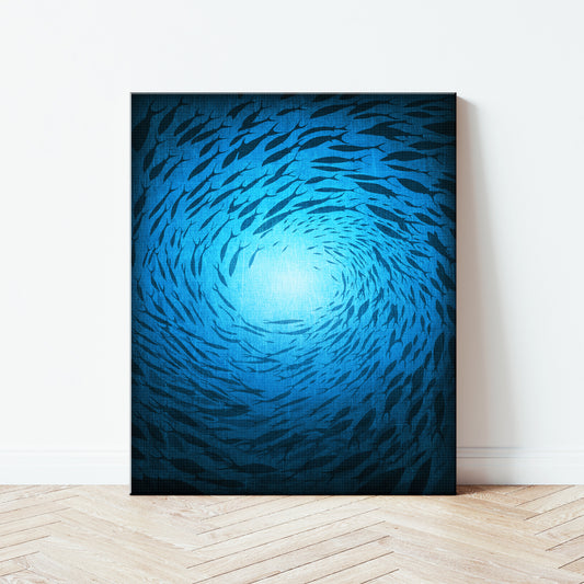 Mysteries of the deep - Canvas Art Print