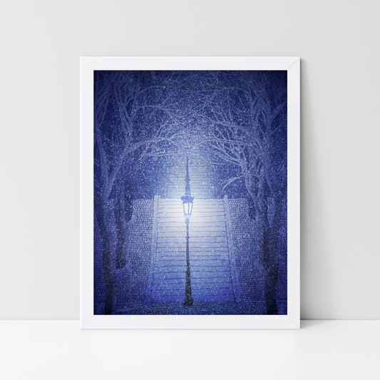 Way to the Unknown - Framed Art Print