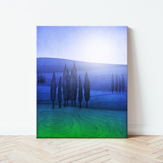 Forgiving darkness - Canvas Art Print