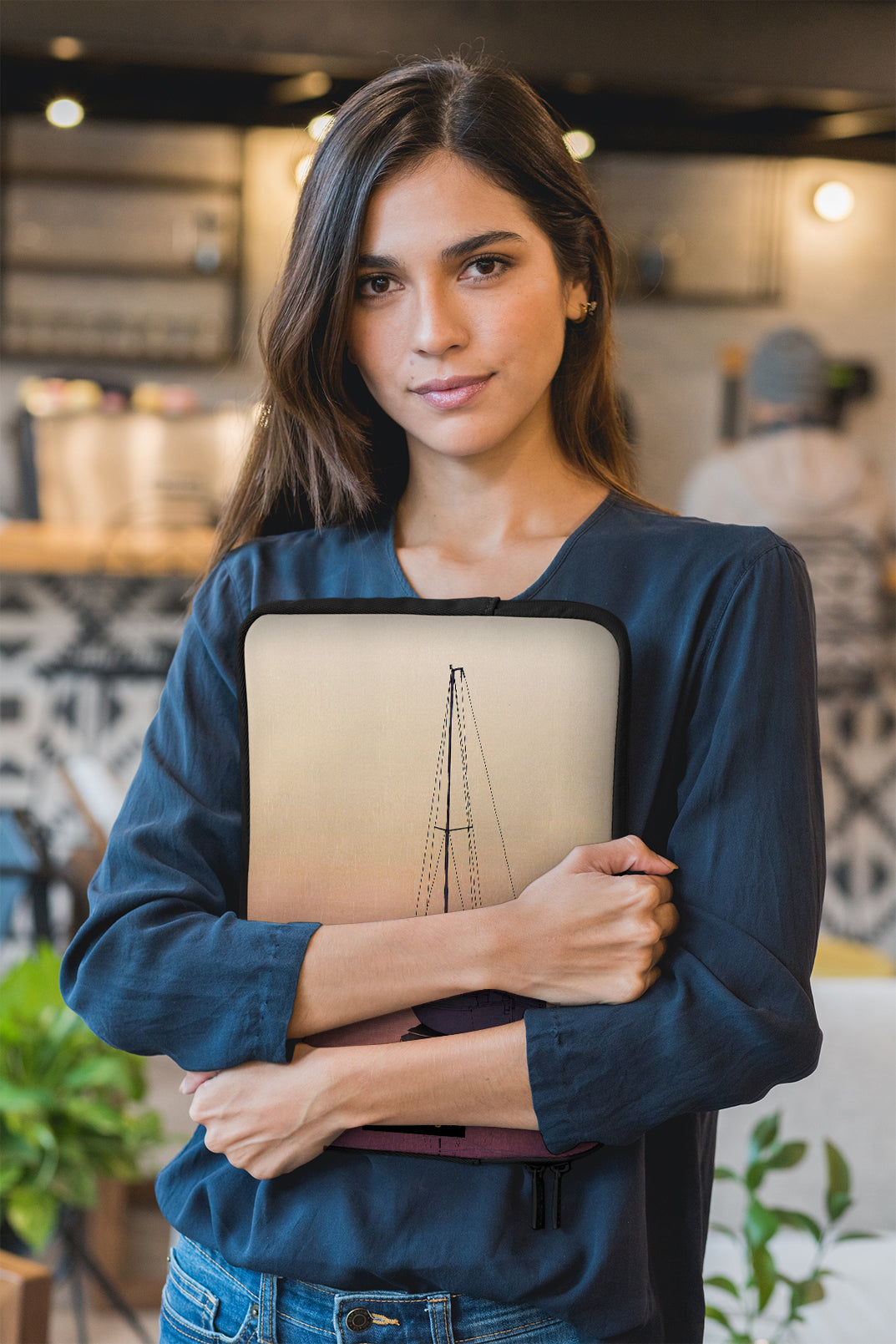 Calm waters - Illustrated Laptop Sleeve