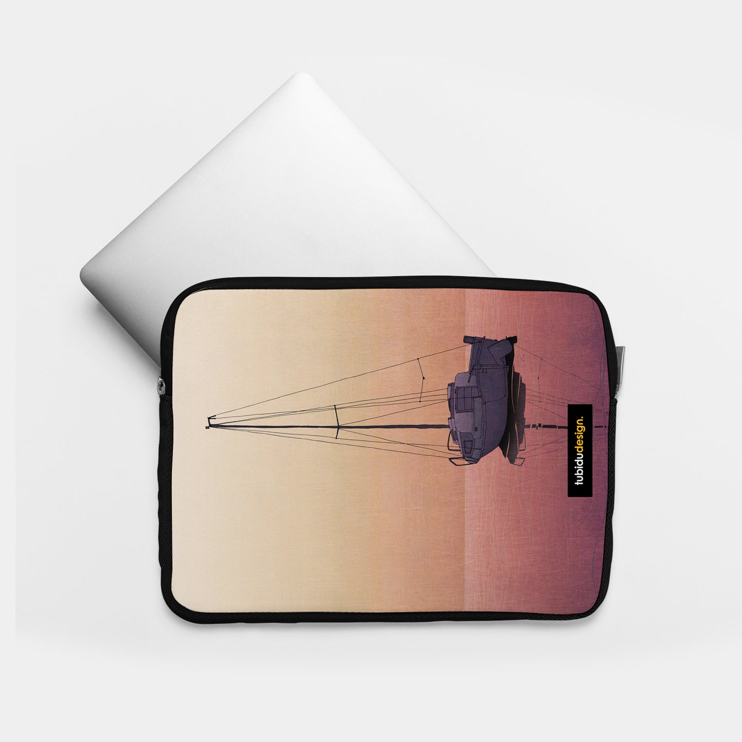 Calm waters - Illustrated Laptop Sleeve