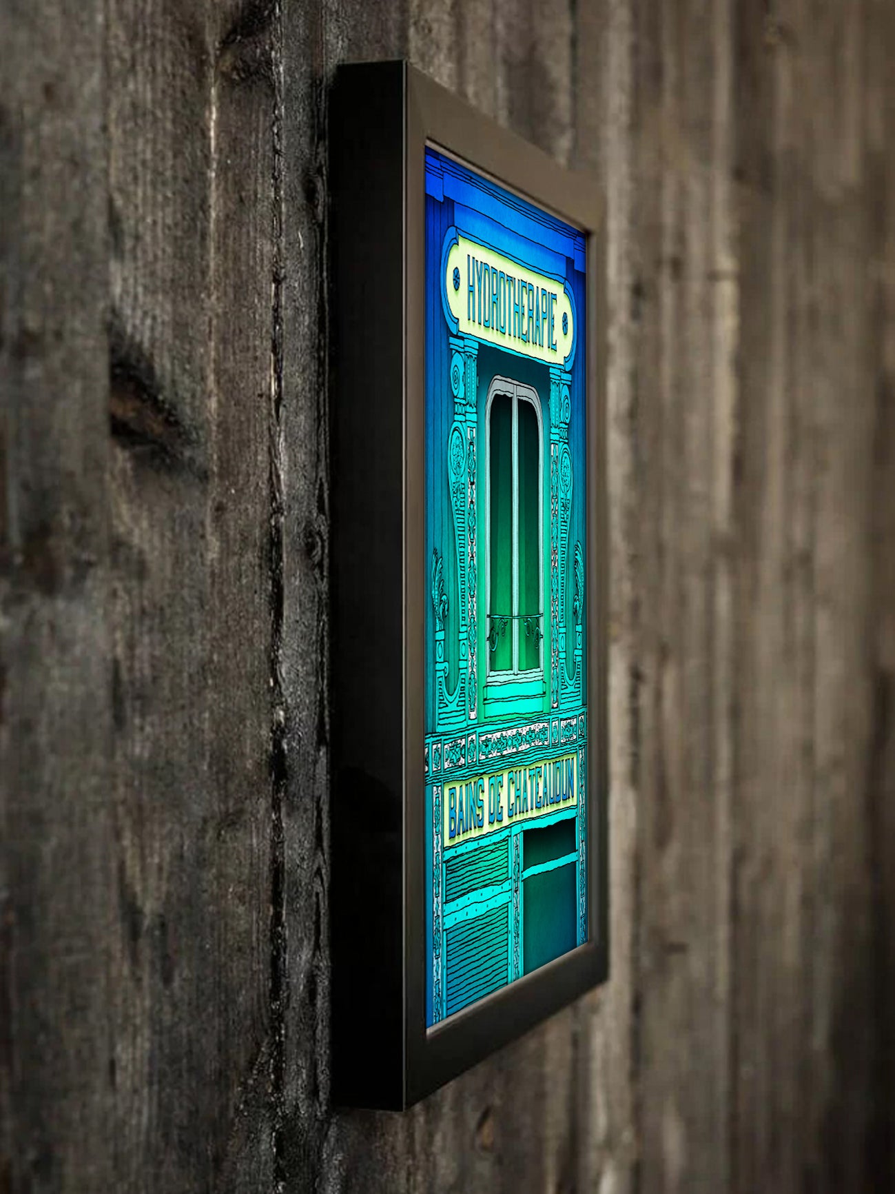 Hydrotherapie - Framed Art Print