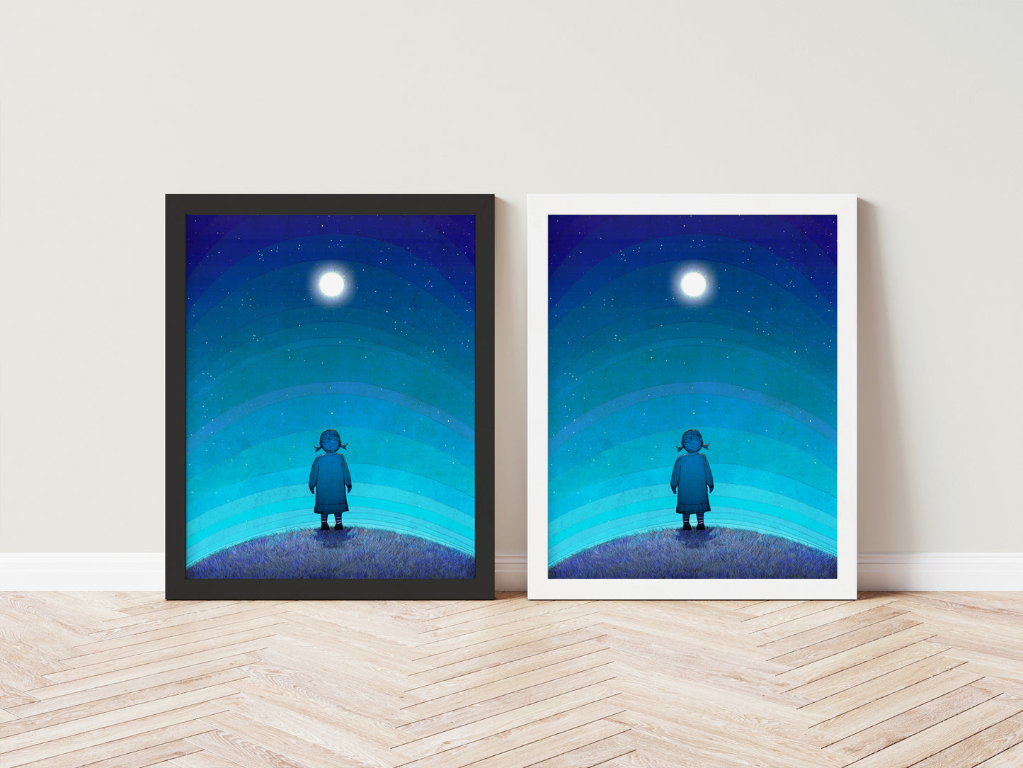 Moonlight - Framed Art Print