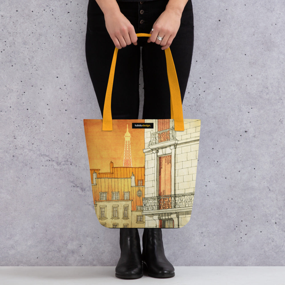 Paris windows - Illustrated Tote bag