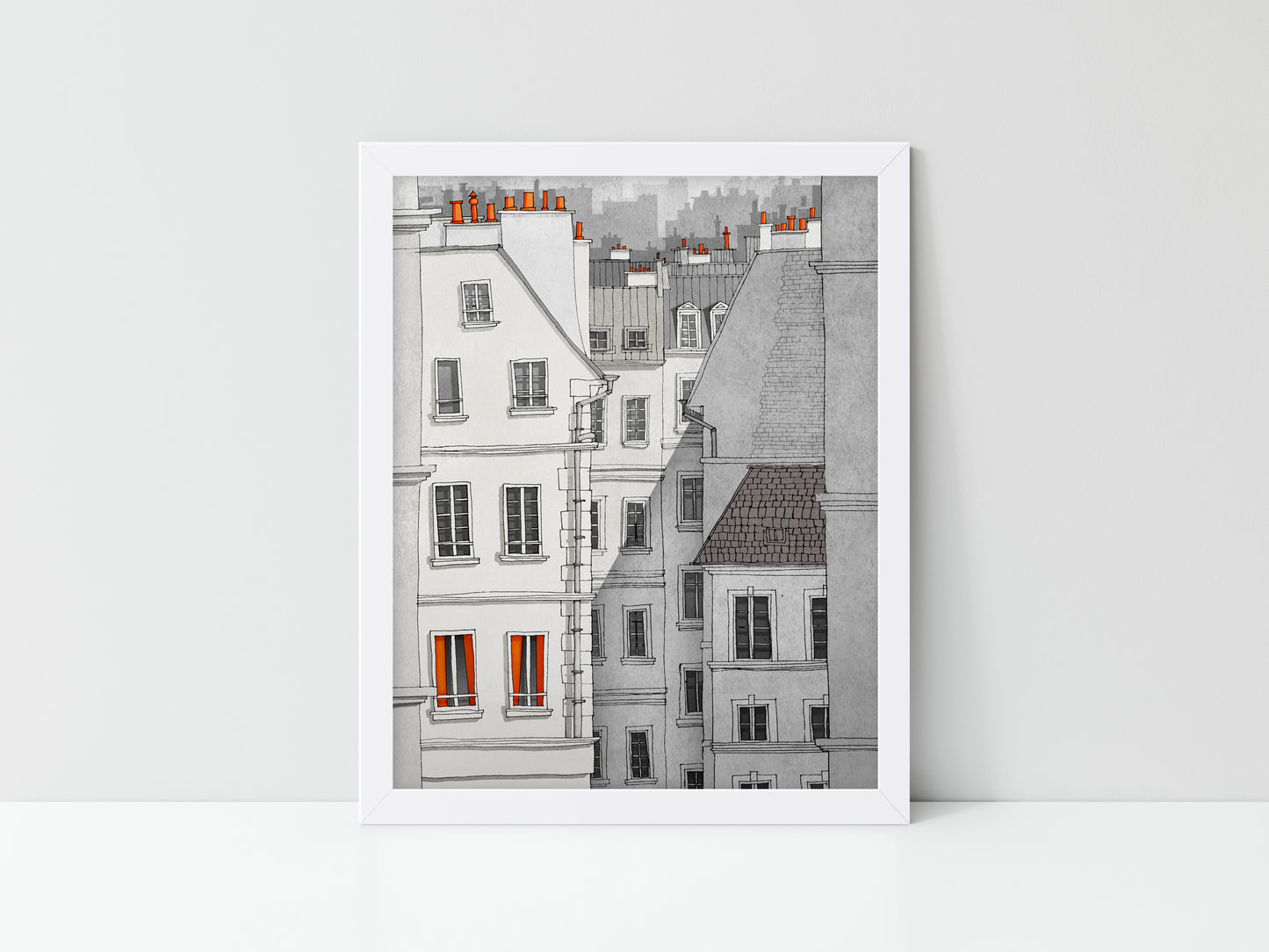Rue Saint Croix - Framed Art Print