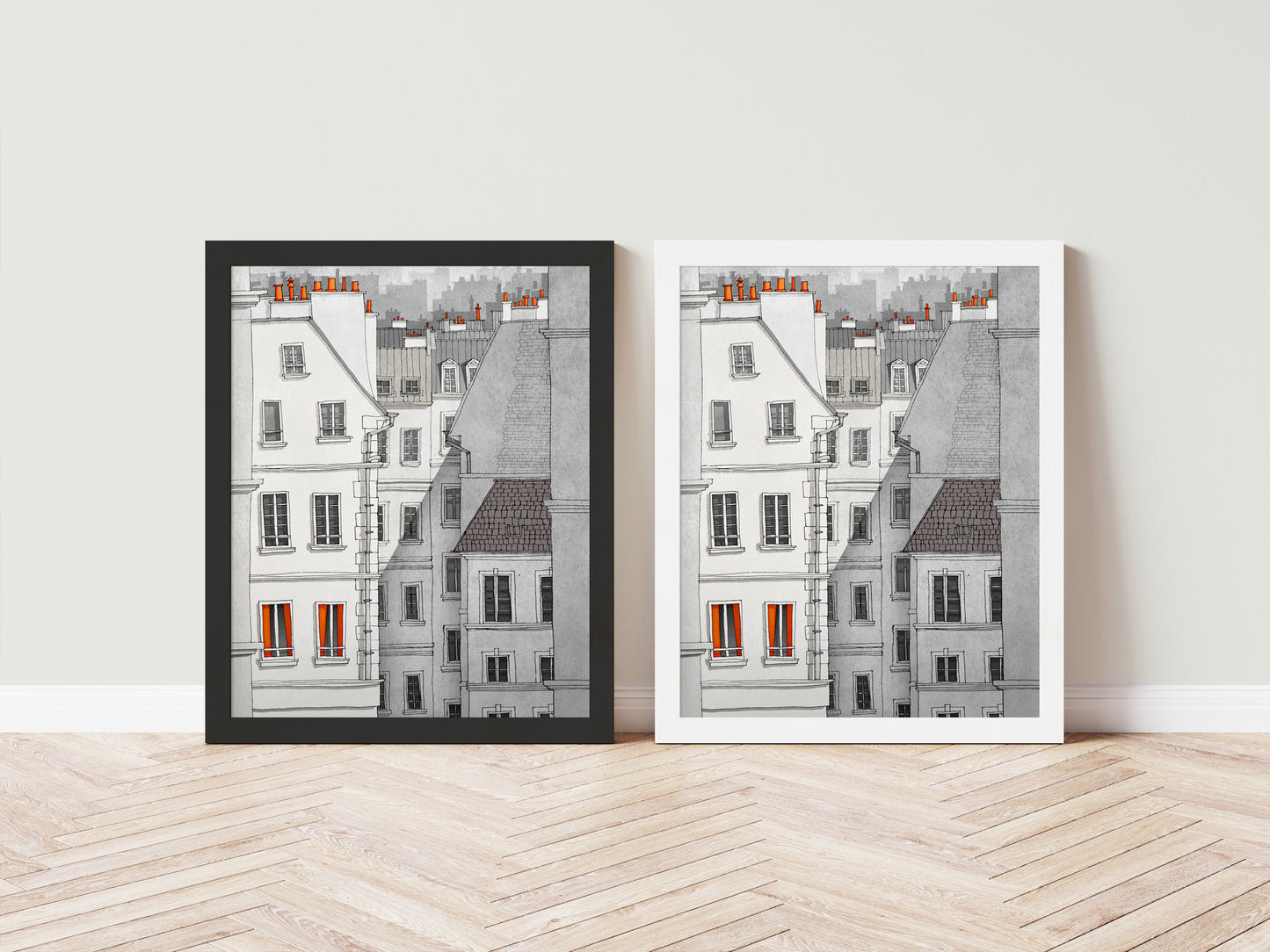 Rue Saint Croix - Framed Art Print