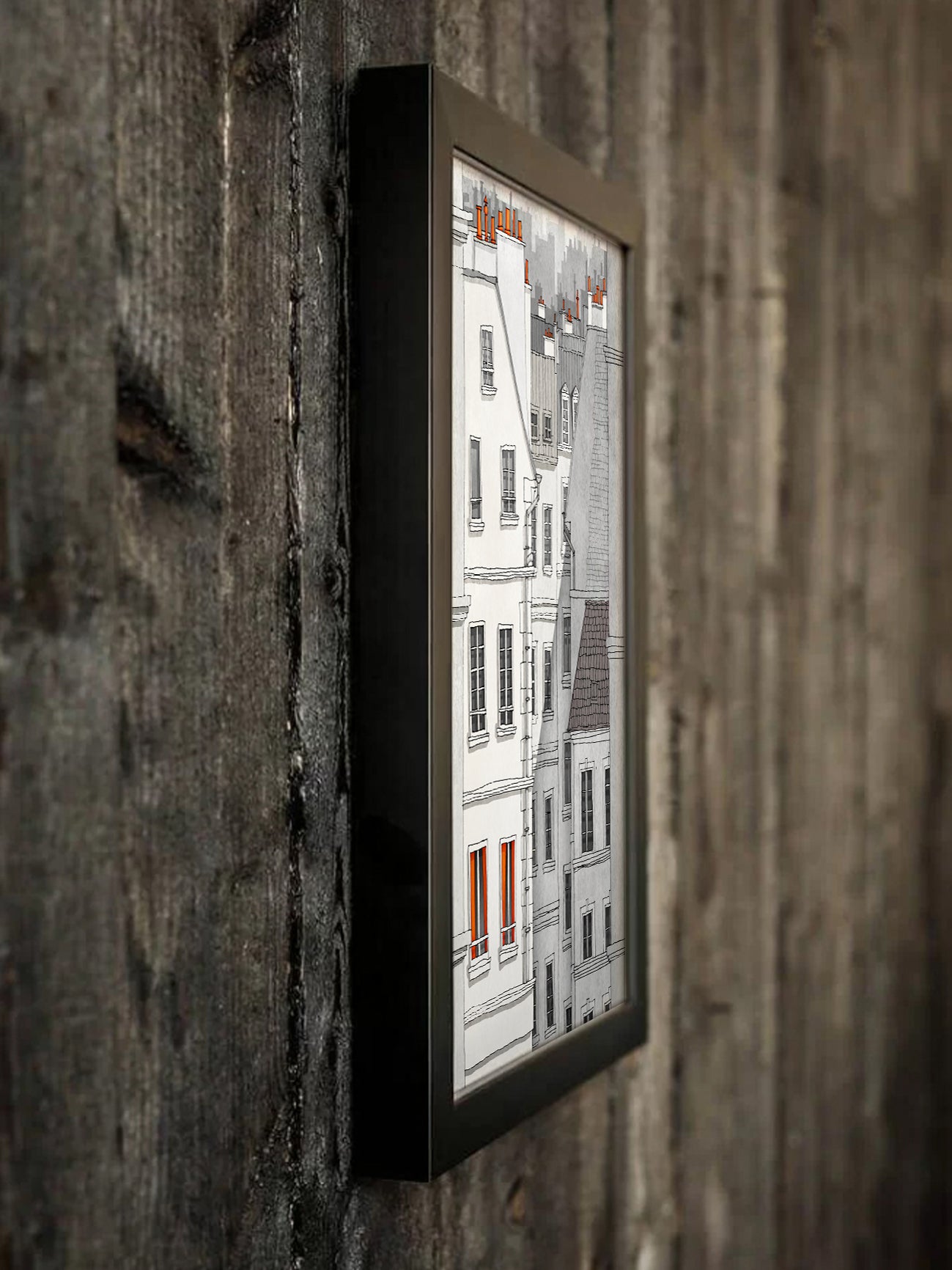 Rue Saint Croix - Framed Art Print