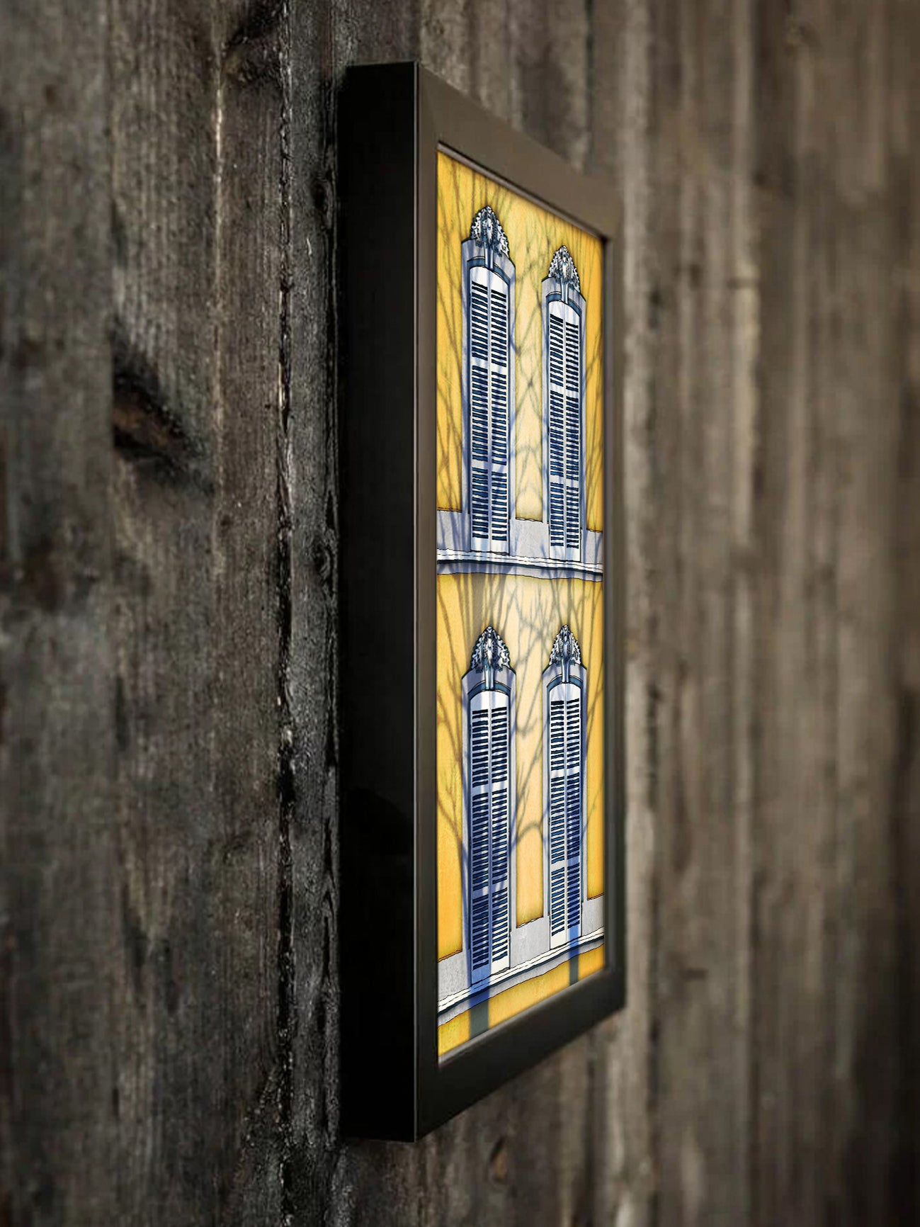 Shadows - Framed Art Print