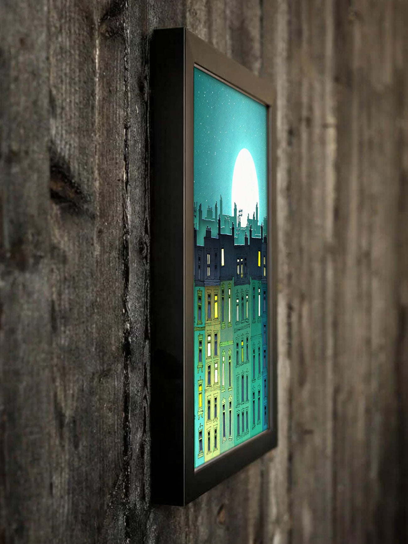 Song to the Moon - Framed Art Print