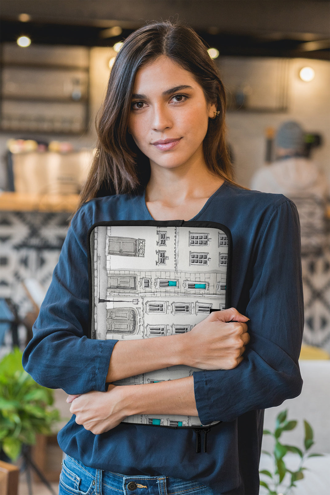 The magic door - Illustrated Laptop Sleeve