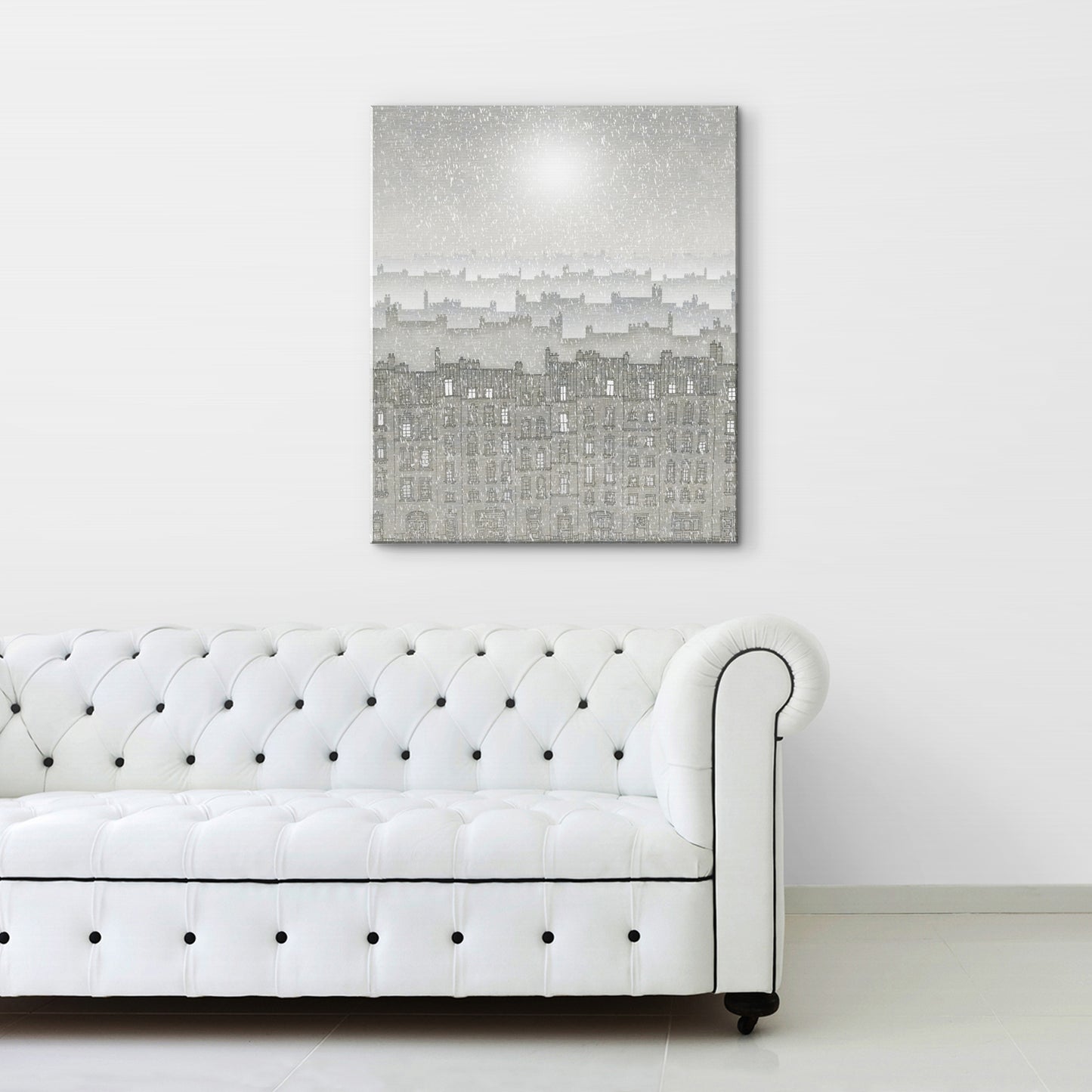 Walking with Angels - Canvas Art Print
