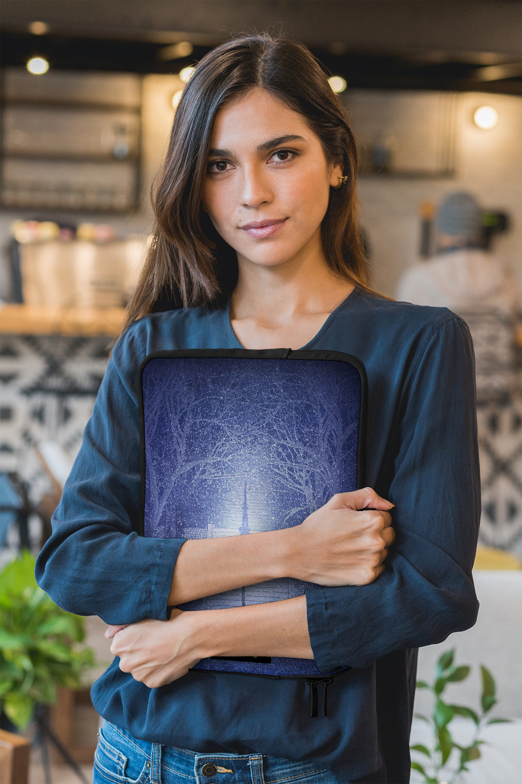 Way to the unknown - Illustrated Laptop Sleeve