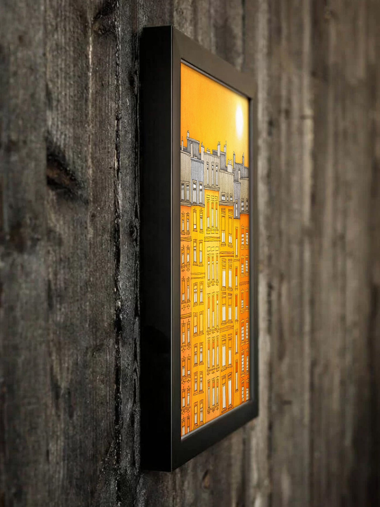 Paris, Yellow facade