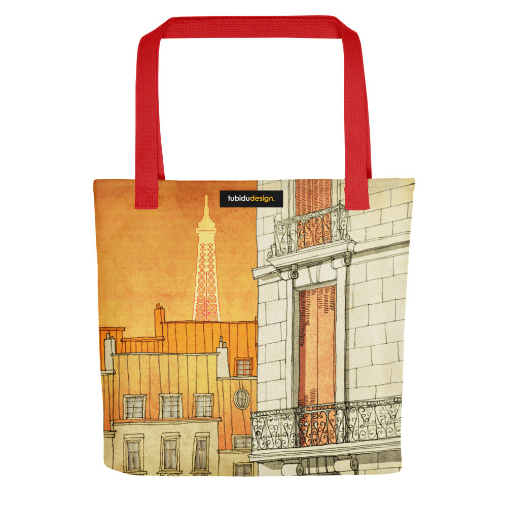 Paris windows - Illustrated Tote bag