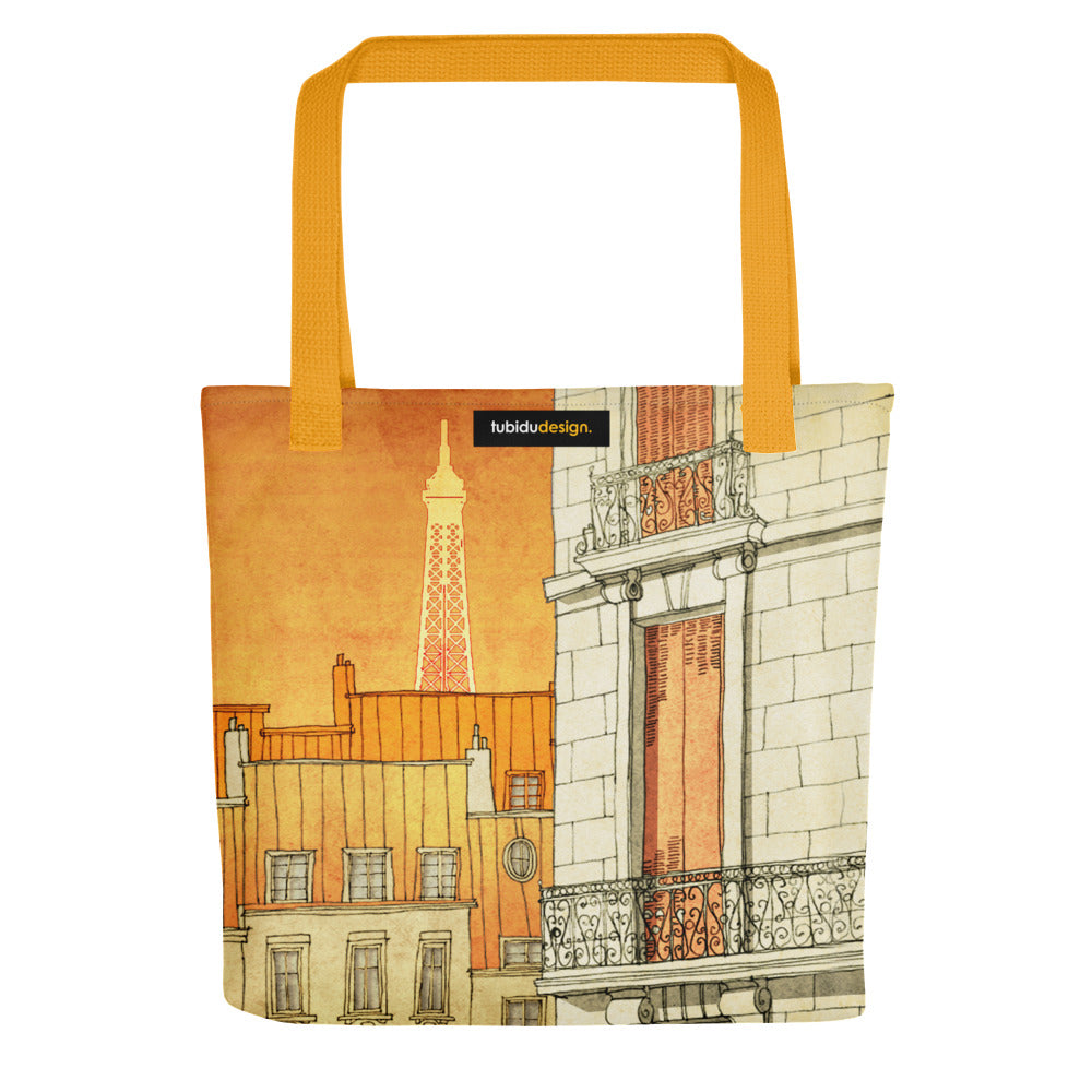 Paris windows - Illustrated Tote bag