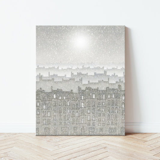 Walking with Angels - Canvas Art Print