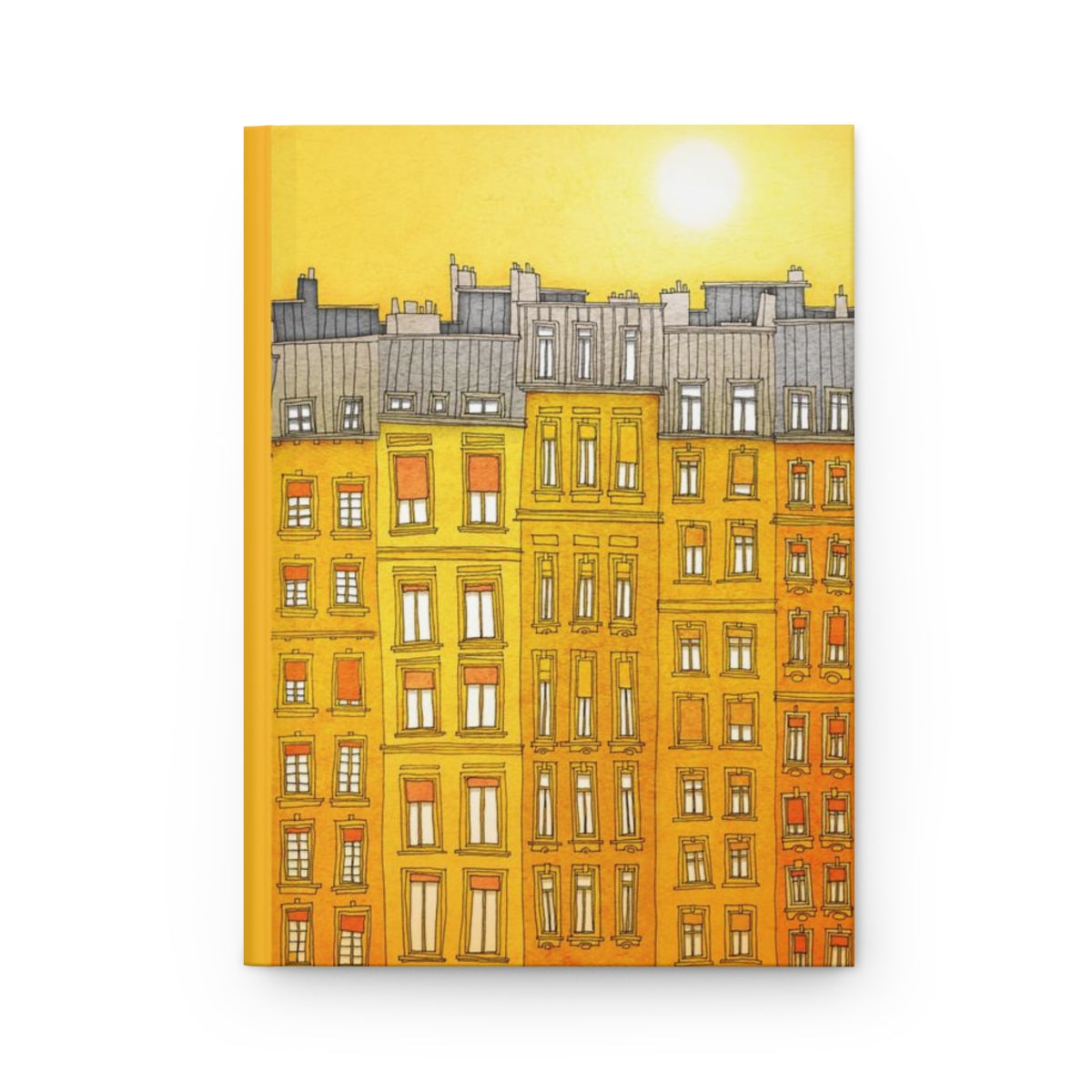 Paris, Yellow facade - Paris Art Journal No.26