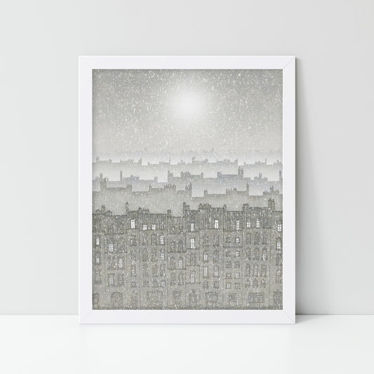 Walking with Angels - Framed Art Print