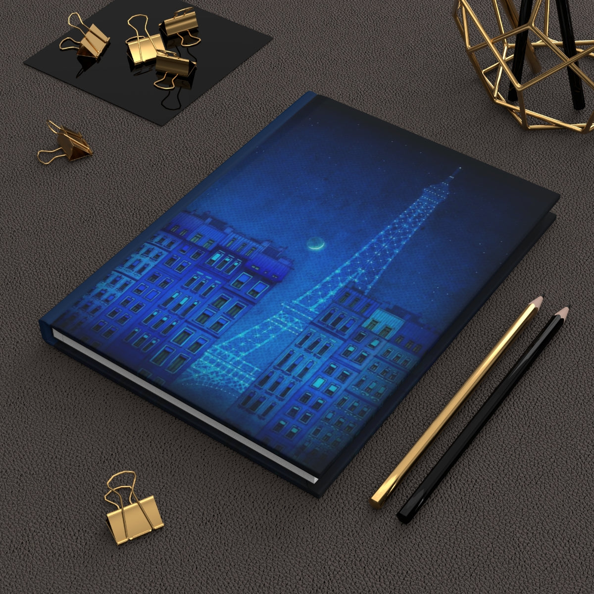 The Lights of the Eiffel tower - Paris Art Journal No.22