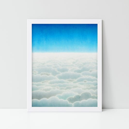 Looking for something - Framed Art Print