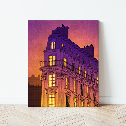 Boulevard de Magenta - Canvas Art Print