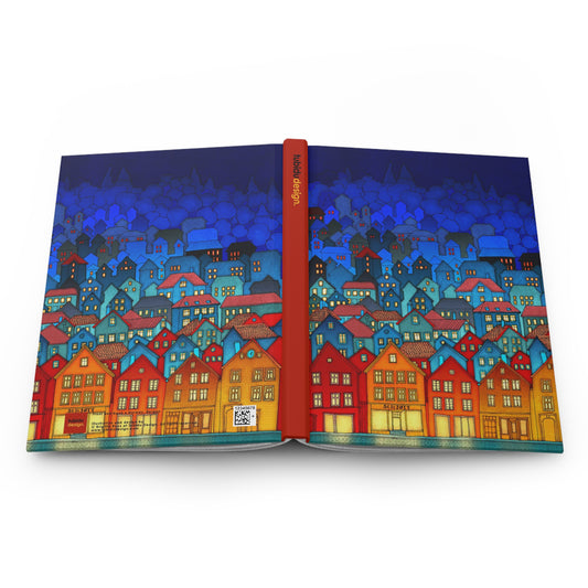 Norway, Bergen (blue) - Art Journal No.5