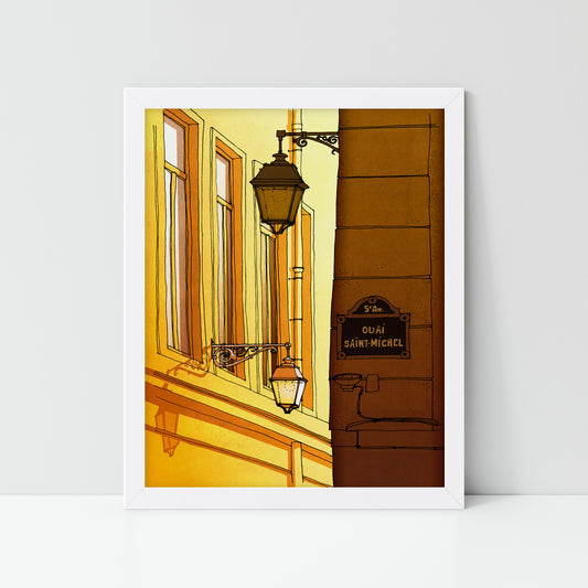 Backlight - Framed Art Print