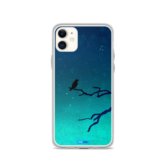 And then only the silence remains... - Illustrated iPhone Case