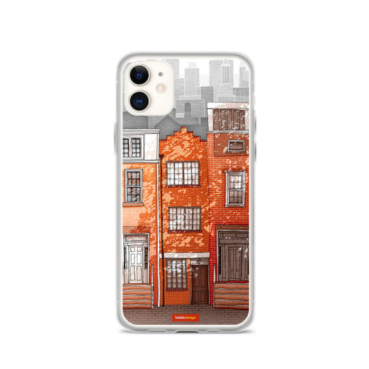 New York West Village - Illustrated iPhone Case