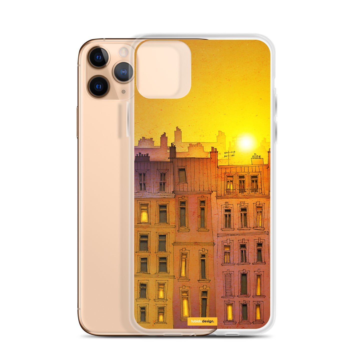 Sunrise - Illustrated iPhone Case