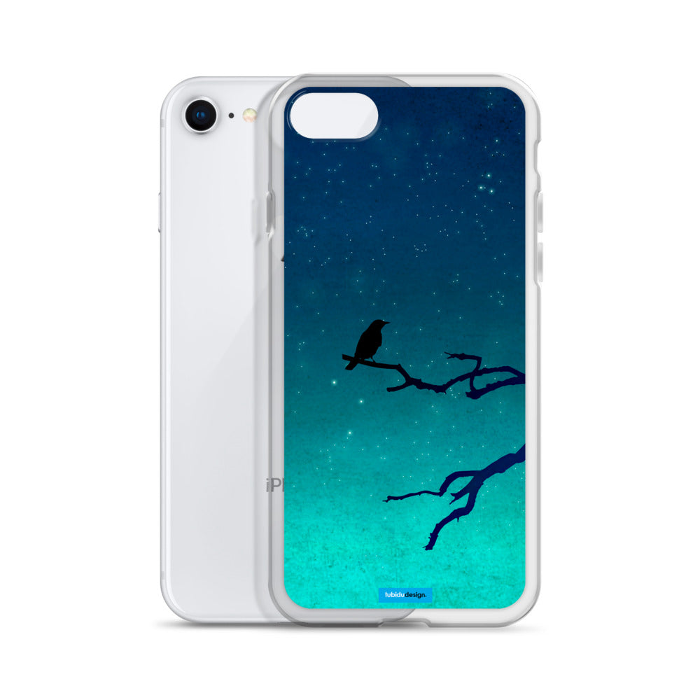 And then only the silence remains... - Illustrated iPhone Case