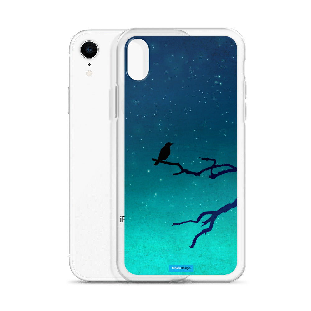 And then only the silence remains... - Illustrated iPhone Case