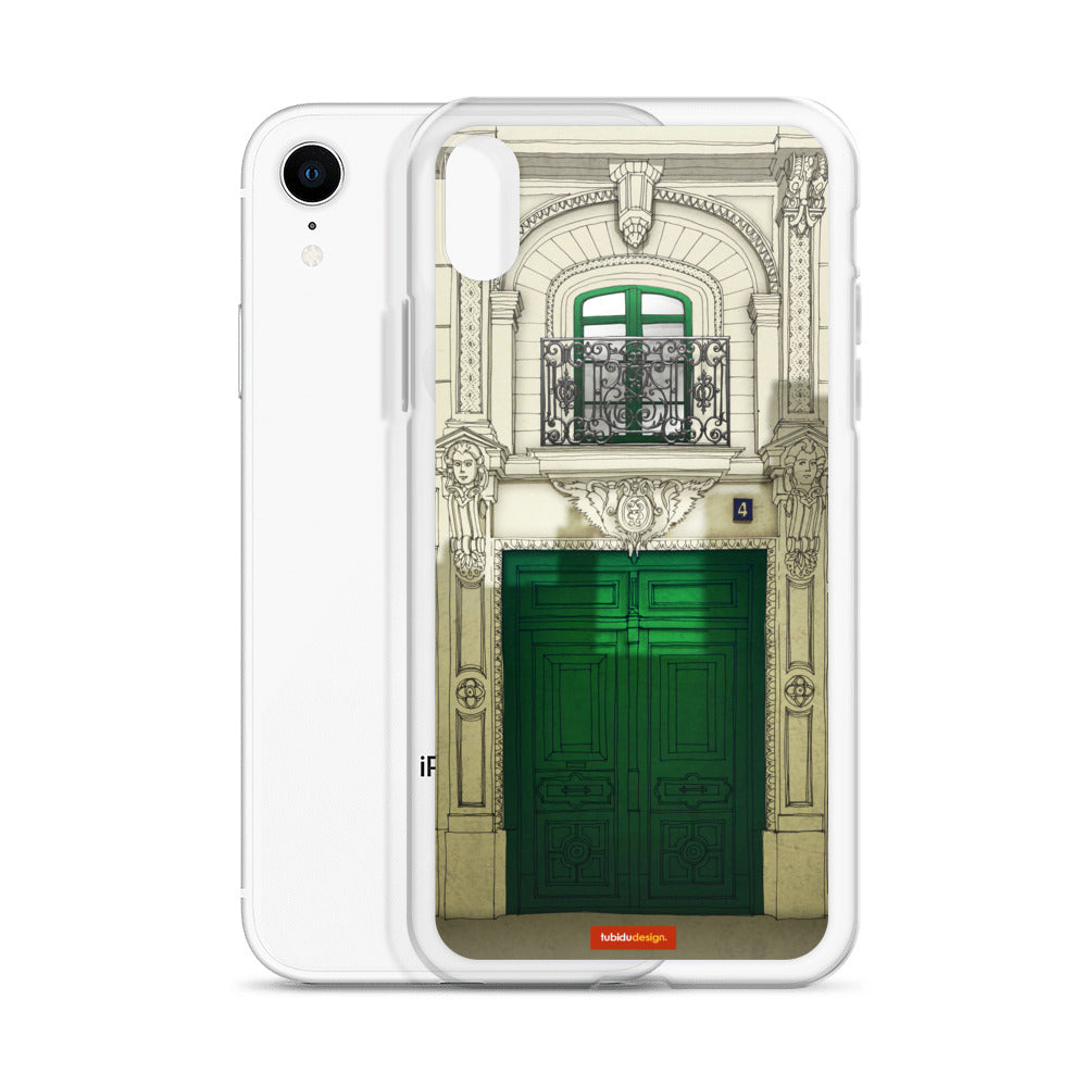 Fight for the light (green) - Illustrated iPhone Case