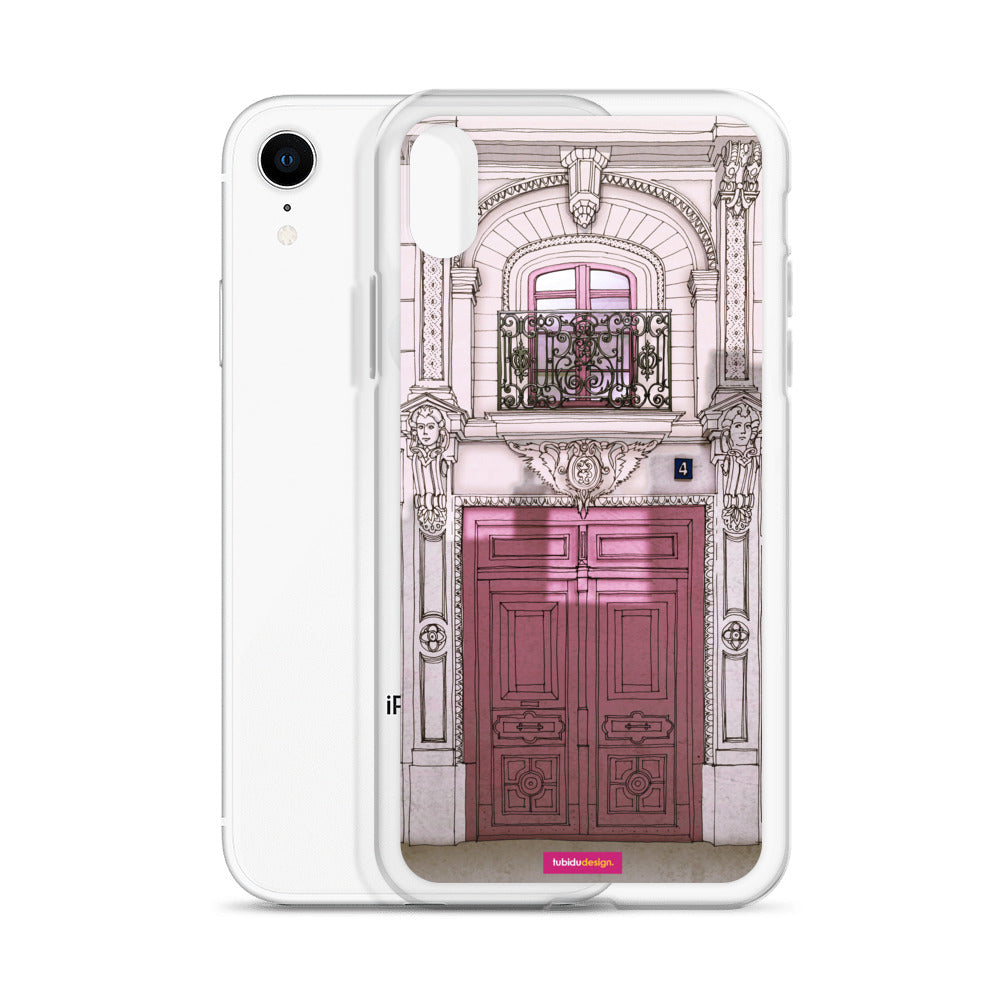 Fight for the light (rose) - Illustrated iPhone Case