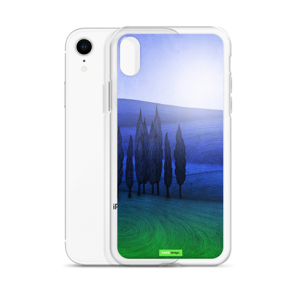 Forgiving darkness - Illustrated iPhone Case