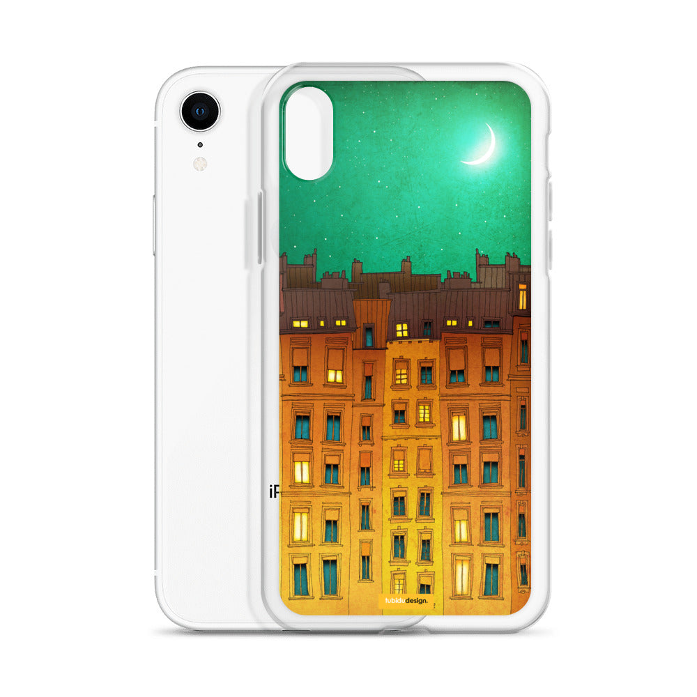 Midnight in Paris - Illustrated iPhone Case