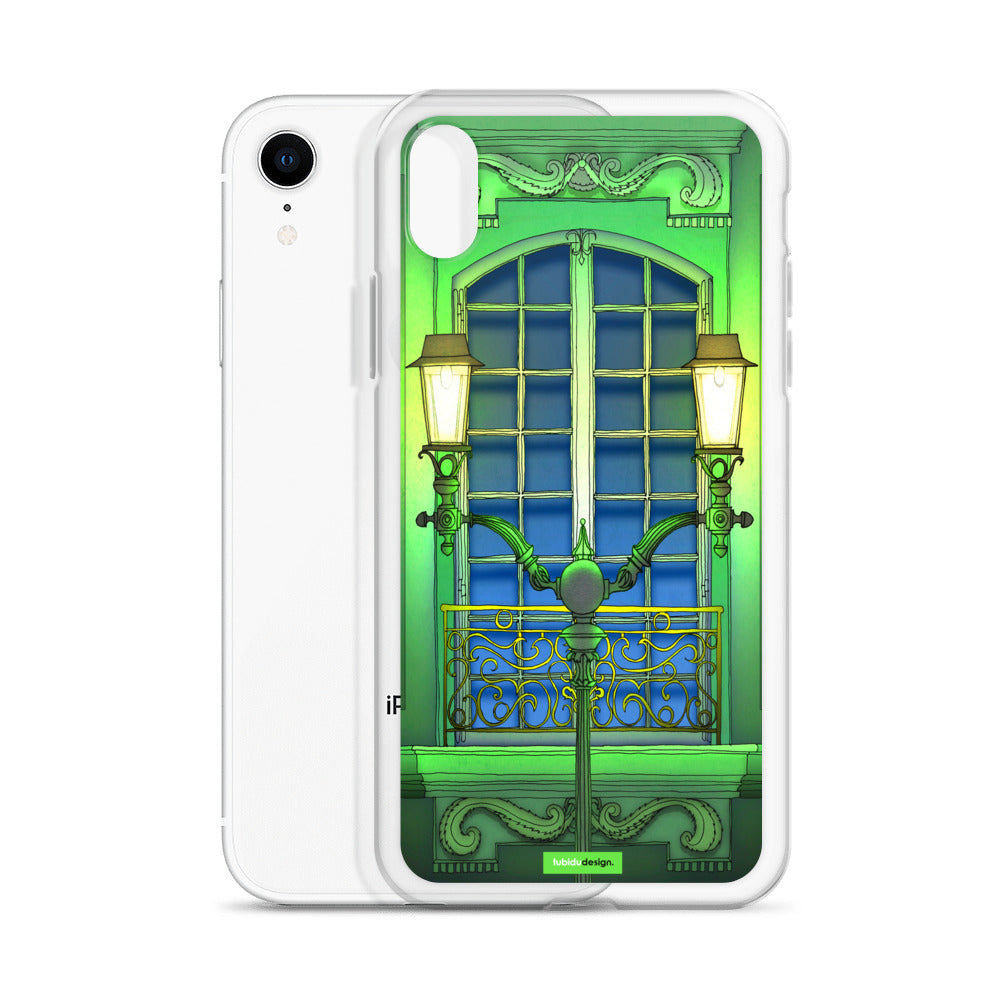 The guardian of the night - Illustrated iPhone Case