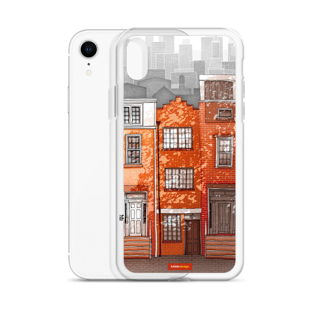 New York West Village - Illustrated iPhone Case